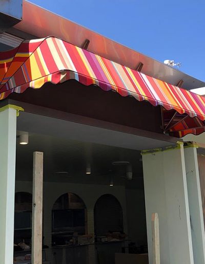 Fixed-awnings