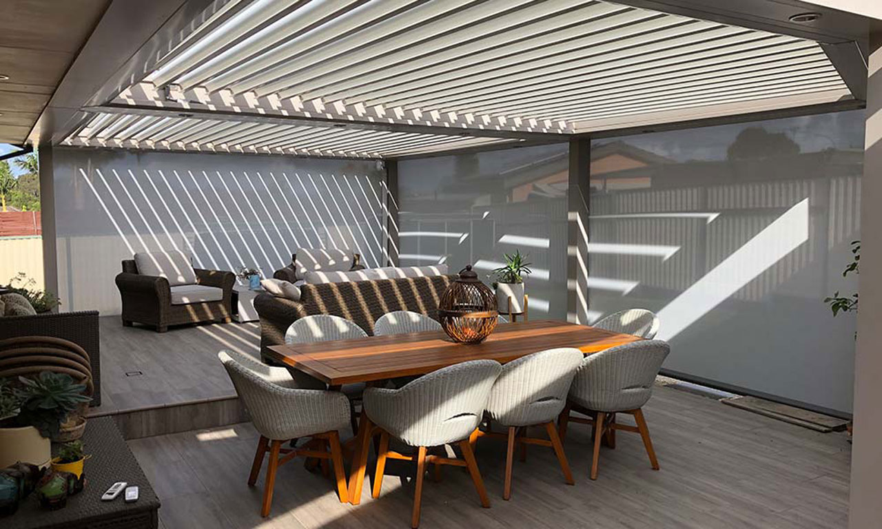 Benefits of louvered roofs